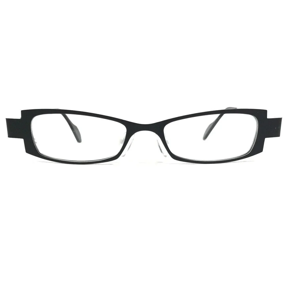 Iyoko-Inyake Eyeglasses Frames IY573 Col.143 Black White Cat Eye 48-18-140